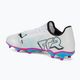 PUMA Future 7 Play FG/AG football boots puma white/puma black/poison pink 3