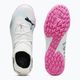 Children's football boots PUMA 7 Match TT + Mid puma white/puma black/poison pink 11
