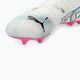 PUMA Future 7 Match MxSG football boots puma white/puma black/poison pink 7