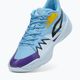 PUMA Genetics men's basketball shoes luminous blue/icy blue 12