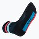 CEP Miami Vibes 80's men's compression running socks black/blue/pink 6