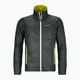 Men's ORTOVOX Swisswool Piz Boval hybrid jacket green reversible 6114100052 3