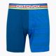 Men's thermal boxer shorts ORTOVOX 185 Rock'N'Wool blue 8413200001