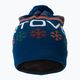 ORTOVOX Nordic Knit winter cap blue 68022 2