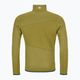 Men's ORTOVOX Fleece Grid sweatshirt green 8721200046 6