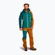 Men's ORTOVOX Westalpen 3L Light rain jacket green 7025200026 2
