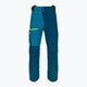 Men's skitouring trousers ORTOVOX 3L Ortler blue 7071800011