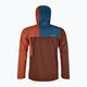 Men's skit jacket ORTOVOX 3L Ortler clay orange 6