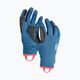 Women's trekking gloves ORTOVOX Fleece Light blue 5635900005 6