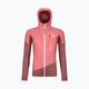 Women's trekking sweatshirt Ortovox Ladiz Hybrid pink 86959 5