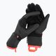 Women's Ski Gloves ORTOVOX Fleece Grid Cover black raven