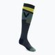 Men's ski socks ORTOVOX Freeride Long Socks Cozy black steel 3