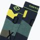 Men's ski socks ORTOVOX Freeride Long Socks Cozy black steel 5