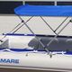 Canopy for Viamare Bimini pontoons blue 1126071