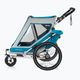 Qeridoo Speedkid2 two-seater bicycle trailer blue Q-SK2-21-P 8