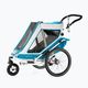 Qeridoo Speedkid2 two-seater bicycle trailer blue Q-SK2-21-P 10