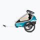 Qeridoo Kidgoo 1 Sport unicycle trailer blue Q8S-20-P 3