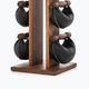 NOHrD SwingBell dumbbells with Tower Classic stand Walnut 2-8 kg 4