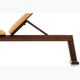 Workout bench NOHrD Bench Press Classic Nature Walnut Leather 4
