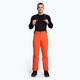 Men's Descente Swiss mandarin orange ski trousers
