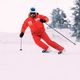 Men's Descente Swiss mandarin orange ski trousers 11