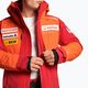 Men's Descente Swiss mandarin orange ski jacket 5