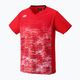 Men's YONEX Crew Neck Tennis Shirt red CPM105053CR 4