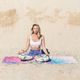 Yoga Design Lab Combo Yoga travel mat 1.5 mm pink Tribeca Sand 6