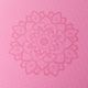 Yoga Design Lab Flow Pure 6 mm pink Mandala Rose yoga mat 4