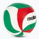 Molten volleyball V5M2000-5 white/green/red size 5 2