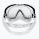 TUSA Tri-Quest Fd Diving Mask Black and Clear M-3001 5