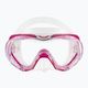 TUSA Tri-Quest Fd Diving Mask Pink and Clear M-3001 2
