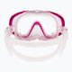 TUSA Tri-Quest Fd Diving Mask Pink and Clear M-3001 4