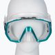TUSA Freedom Elite green-coloured diving mask M-1003