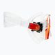 TUSA Freedom Elite orange and clear diving mask M-1003 3