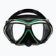 TUSA Paragon Diving Mask Black-Green M-2001 2