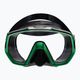 TUSA Freedom Elite diving mask black-green 1003 2