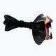 TUSA Paragon S Mask diving mask black and orange M-1007 3