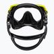 TUSA Paragon S Mask diving mask black and yellow M-1007 5