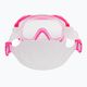 TUSA Kleio Mini Fit diving set pink UC-0211P 4