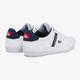 Lacoste men's shoes 40CMA0067 white/navy/red 10