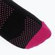 Women's tennis socks Karakal X2+ Trainer black/pink KC538 4