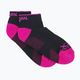 Women's tennis socks Karakal X2+ Trainer black/pink KC538 5