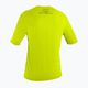 Men's swim shirt O'Neill Basic Skins Sun Shirt lime 2
