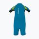 Children's UPF 50+ suit O'Neill Infant O'Zone UV Spring sky / black / lime 2