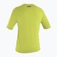 Children's swim shirt O'Neill Premium Skins S/S Sun Shirt Y electric lime 2