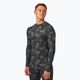 Men's Surfanic Bodyfit Limited Edition Crew Neck forest geo camo thermal longsleeve