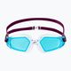 Speedo Hydropulse Junior deep plum/clear/light blue children's swimming goggles 68-12270D657 2