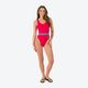 Speedo Belted Deep U-Back women's one-piece swimsuit red 12363F338 2