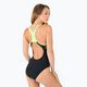 Speedo Fit Laneback women's one-piece swimsuit black and yellow 68-11389F344 3